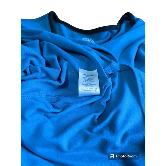 Full  Beauty Sport Womens Size 22/24 Scoop Neck Active Workout Shirt  Slit- Side - Picture 12 of 12